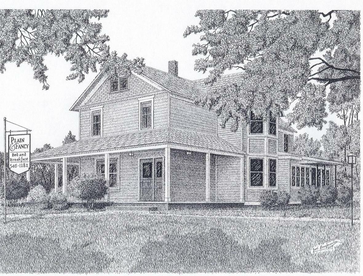 Plain & Fancy Bed & Breakfast Ironton Экстерьер фото